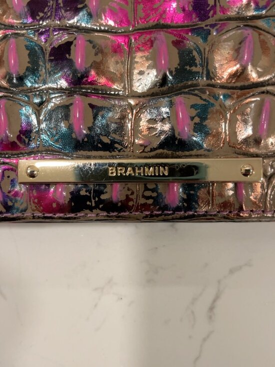 Brahmin Handbags - Brahmin Veronica Spotlight Melbourne Multicolor Croc Leather Wallet